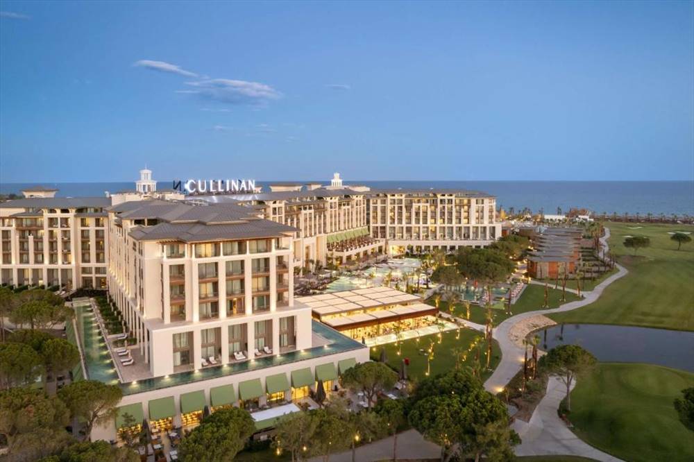 Aralıq dənizinin qərb sahillərində  CULLINAN GOLF & RESORT BELEK 5*  Antalya 7 gecə 8 gün 